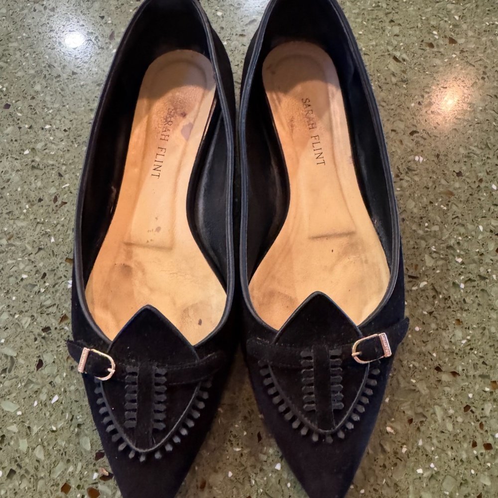 Sarah Flint Black Heels
